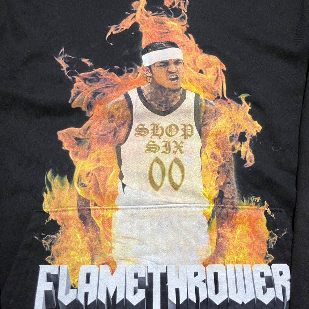 Flamethrower Black Hoodie